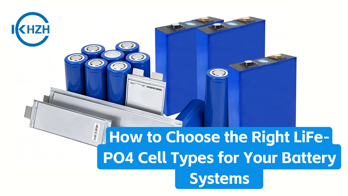 How to Choose the Right LiFePO4 Cell Types for Your Battery Systems